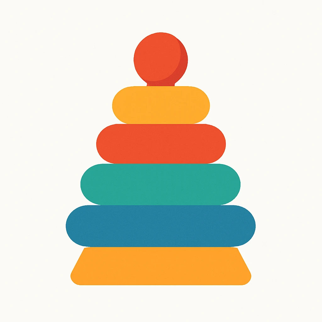 flat design style toy white background emoji