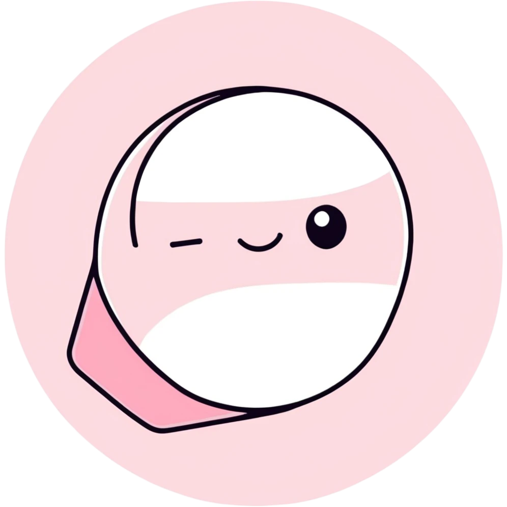 Pink emoji