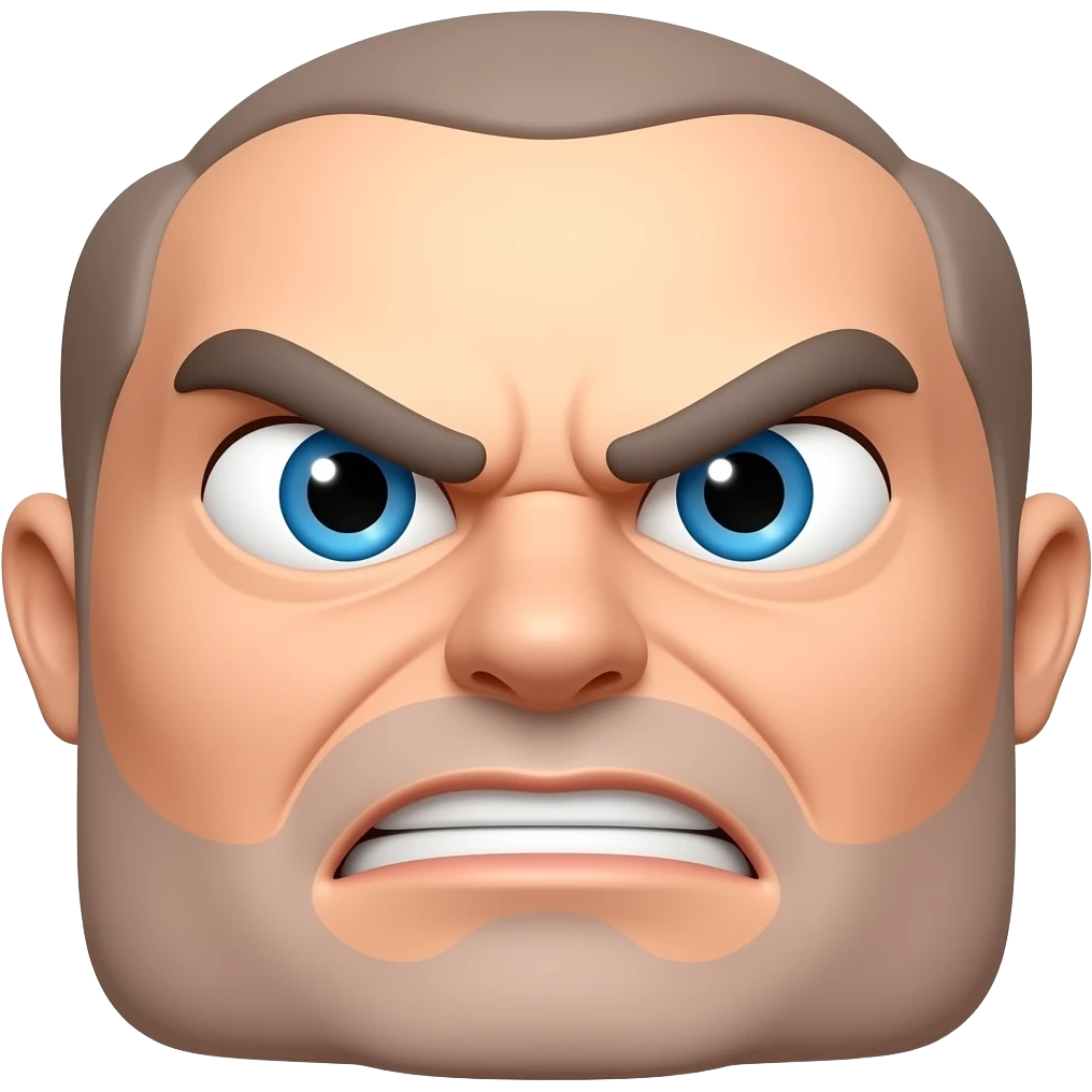 numberblocks 32 angry emoji