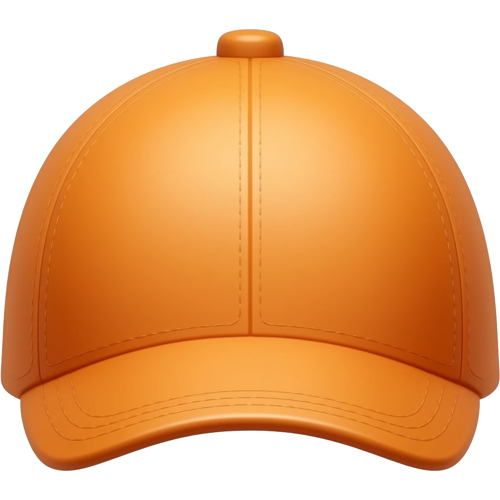 Orange cap emoji