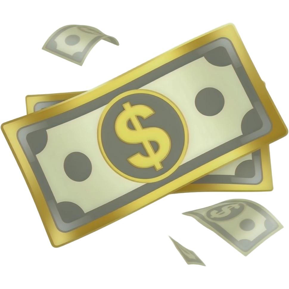 Bitte mache in die mitte dieses emoji 💸Und mache bitte den rand auch so gold gelb und den emoji auch bitte emoji