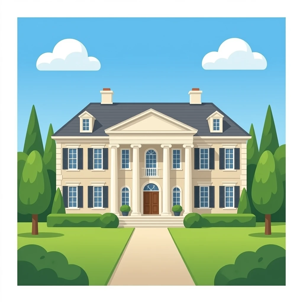 Mansion emoji