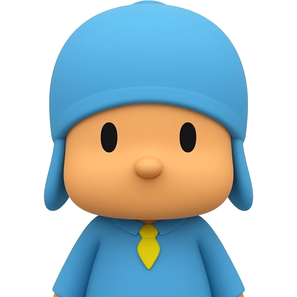 POCOYO para colorir emoji