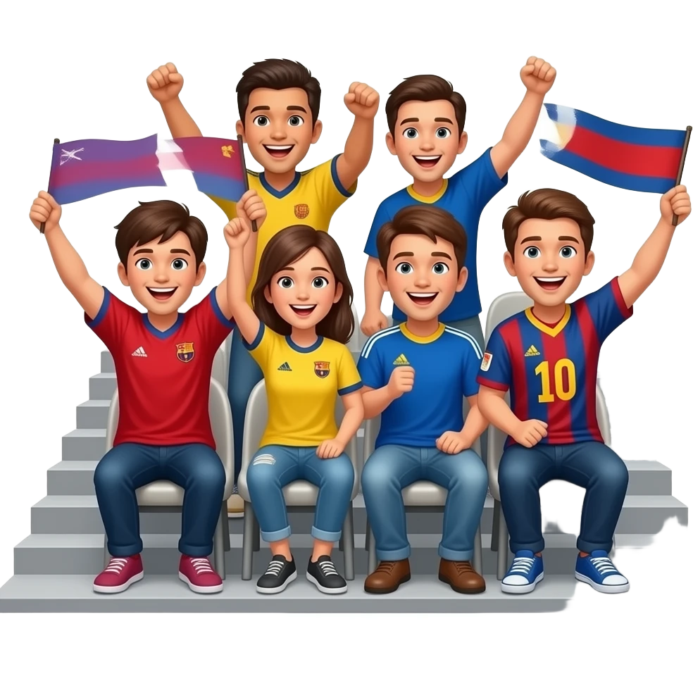 spectators in a stadium emoji
