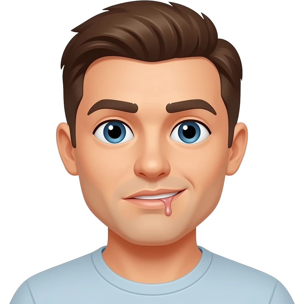 Semen in mouth emoji