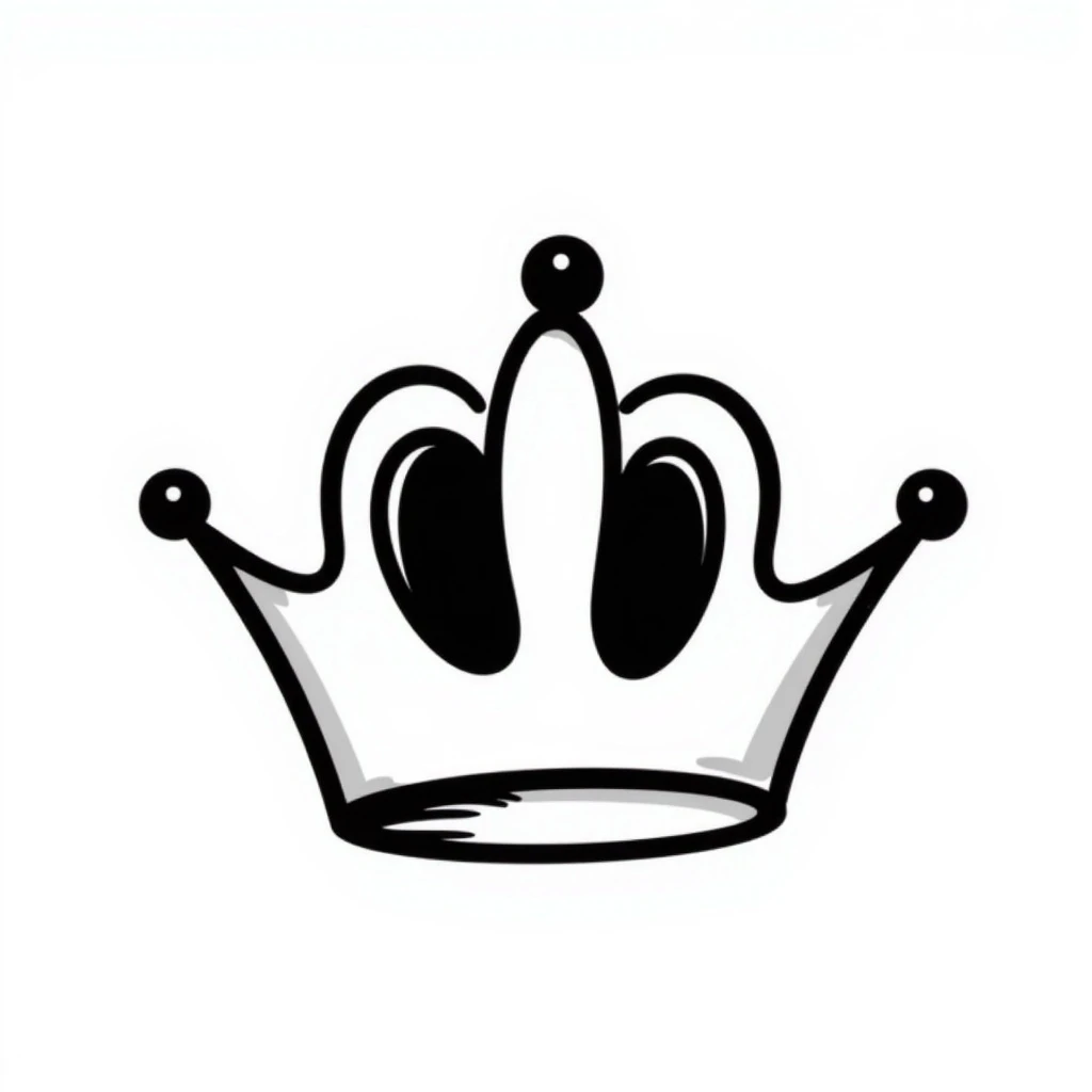 a crown emoji