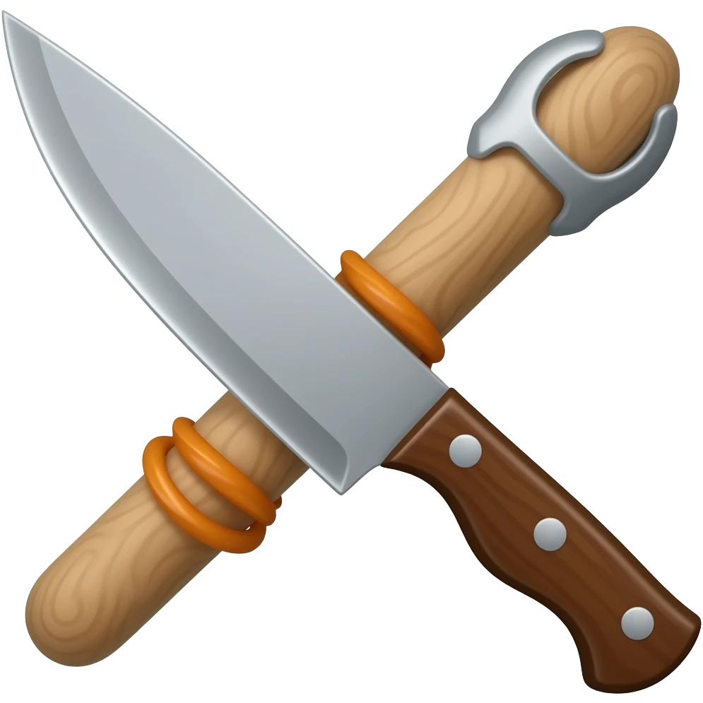 Add a knife emoji