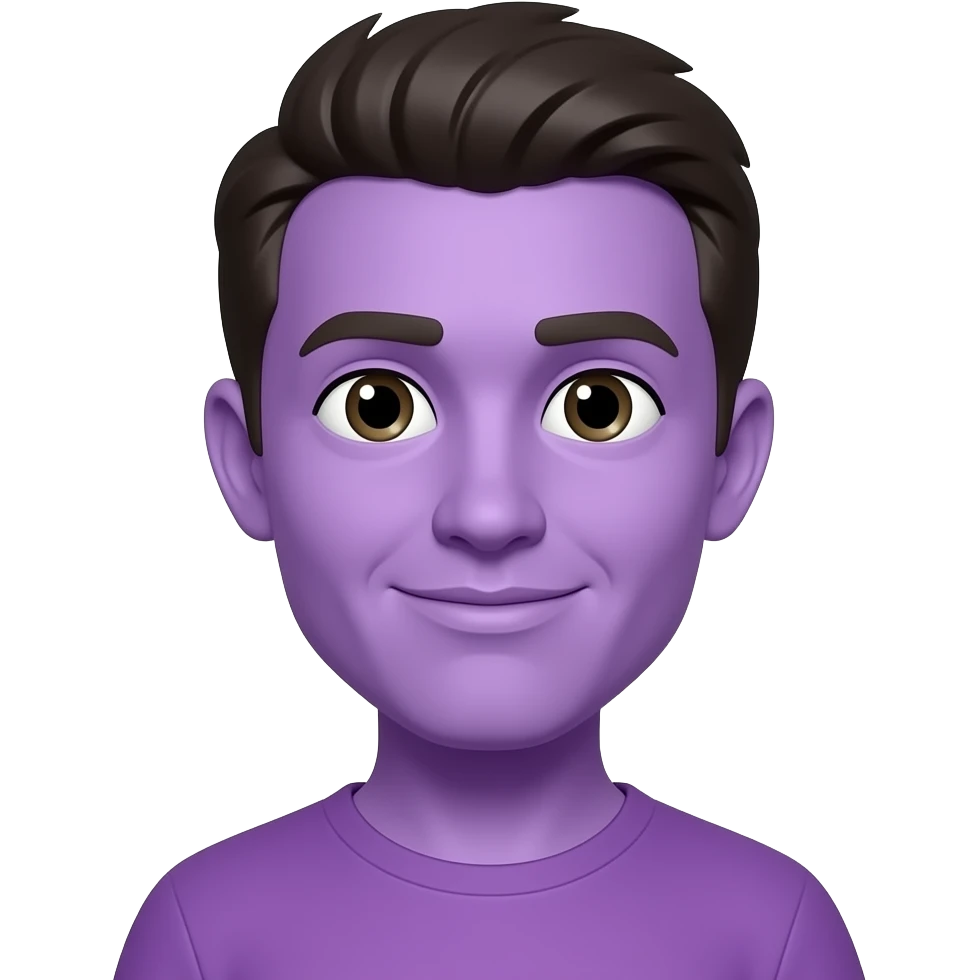 purple guy emoji