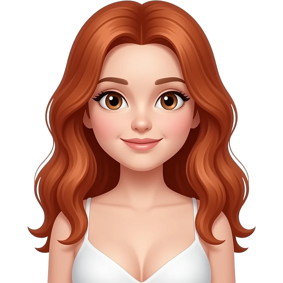 Cute nude girl Red head big boobs emoji