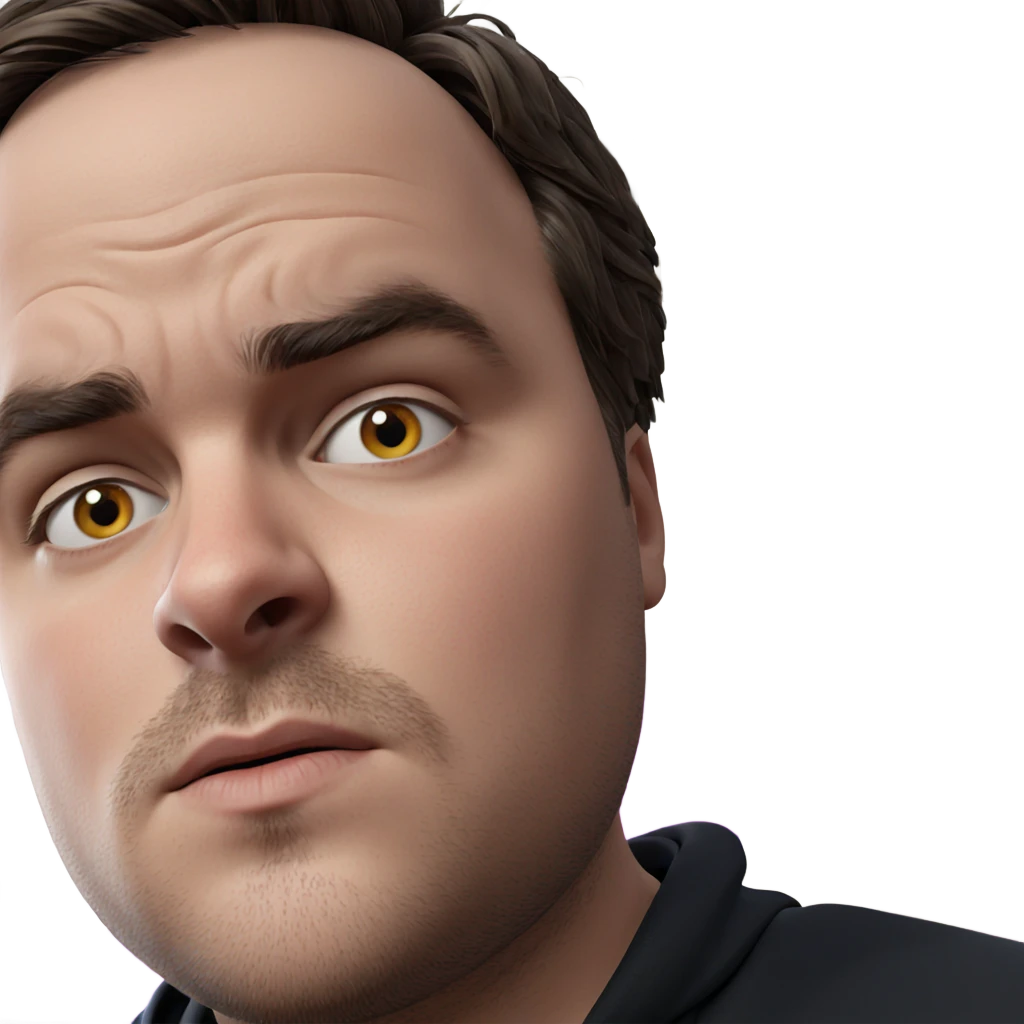 focused gaze of a man emoji