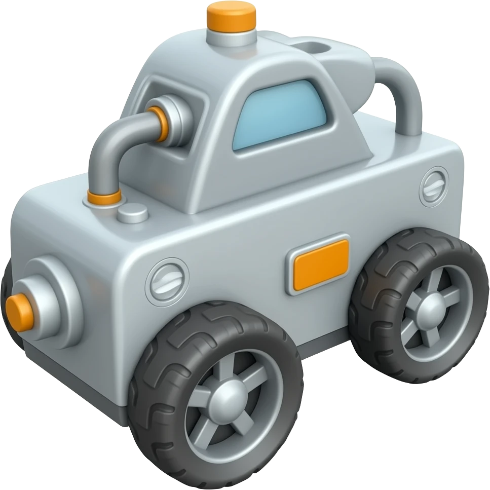machine on wheels emoji
