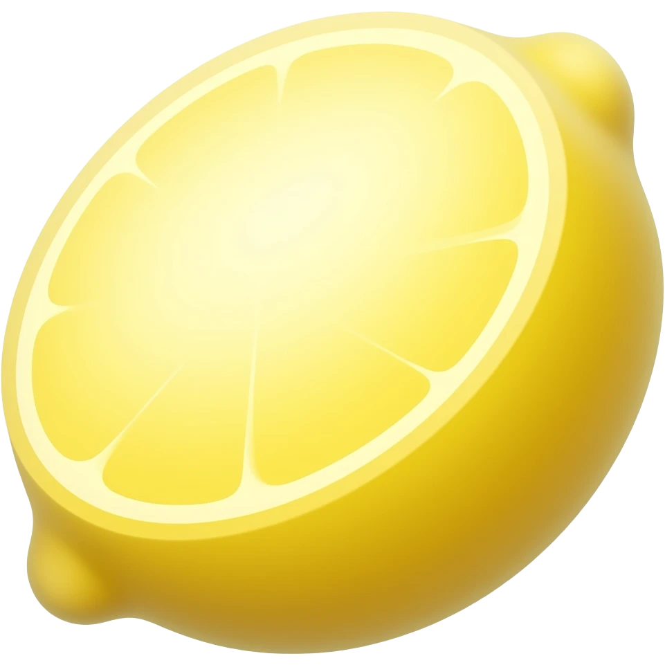 lemon icecream emoji
