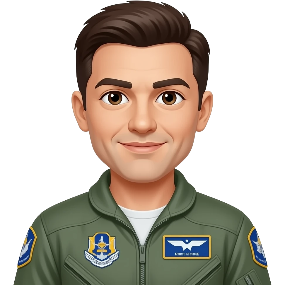 Air Force pilot emoji