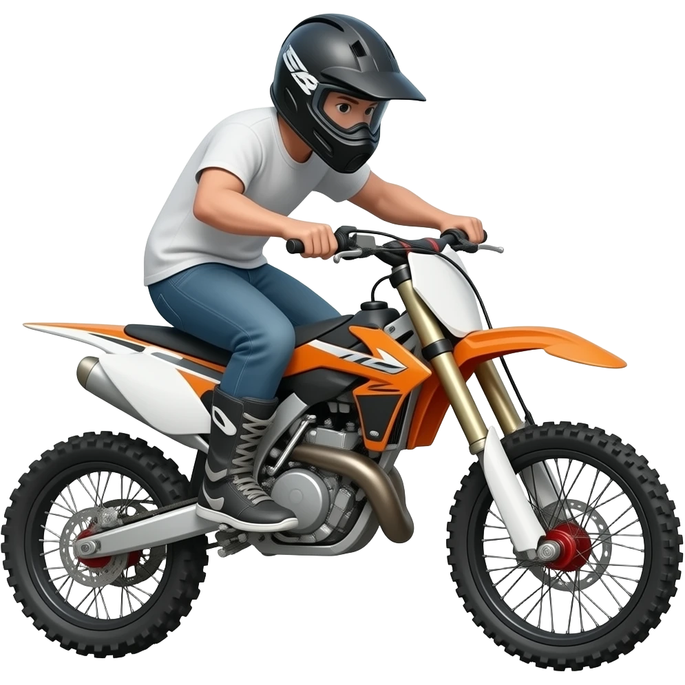 Stunt biking emoji