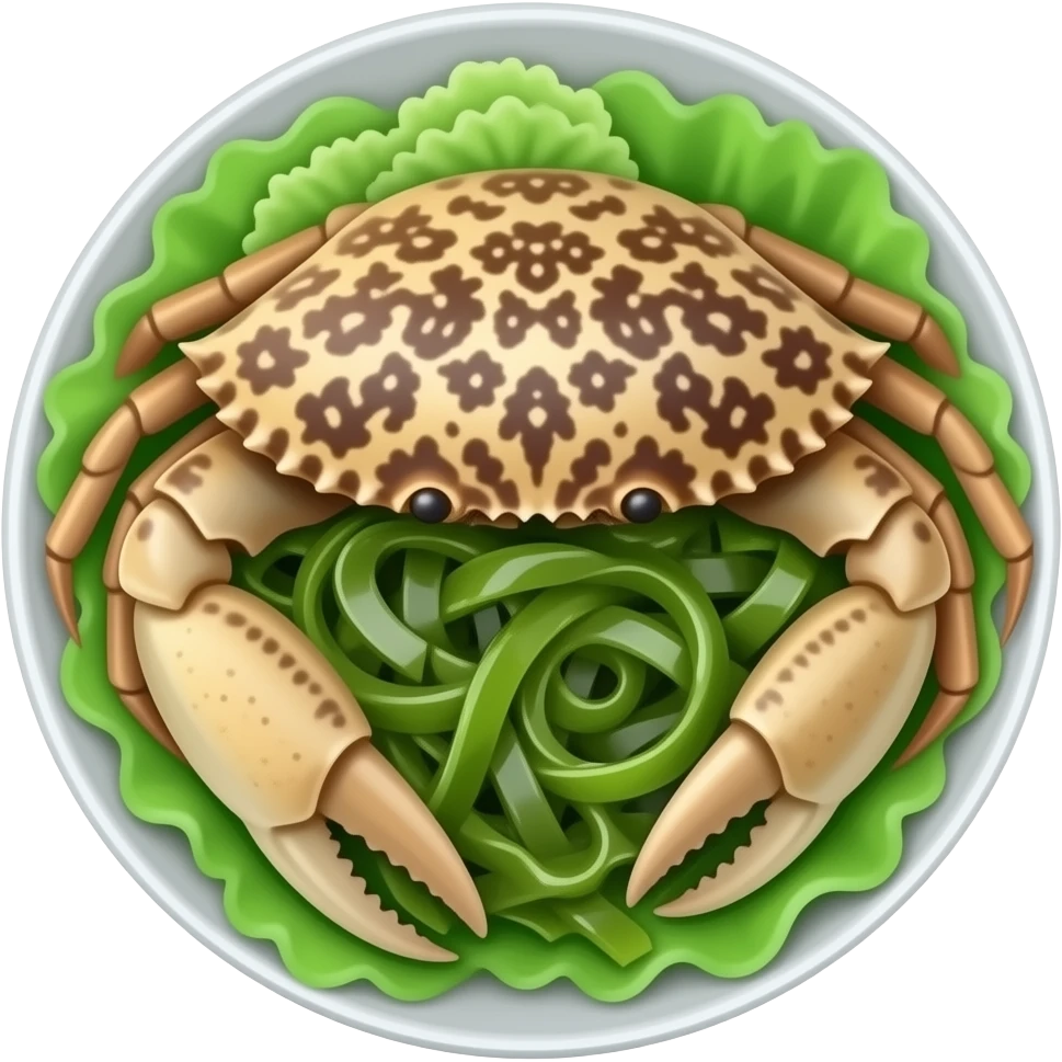 Crab & Seaweed Salad emoji