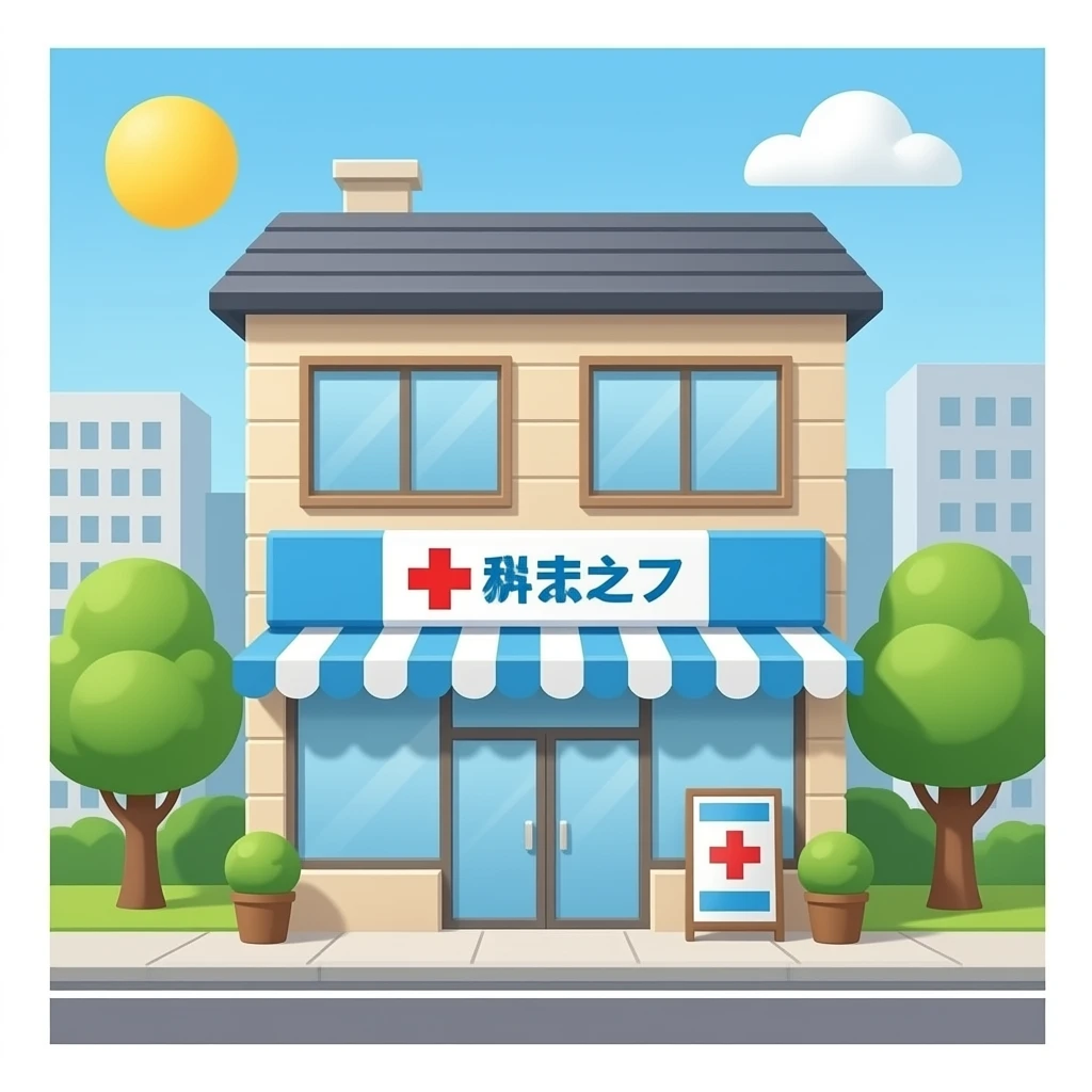 japan pharmacy emoji