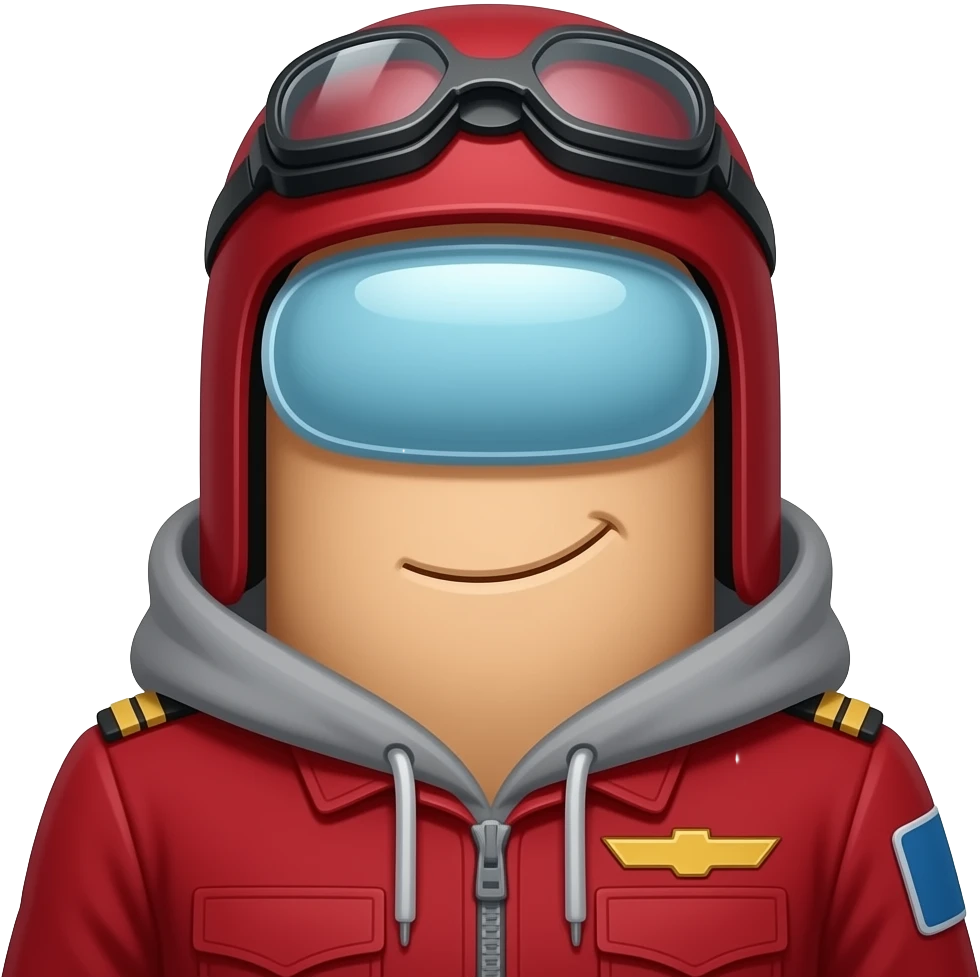 Among us Imposter saying sus emoji