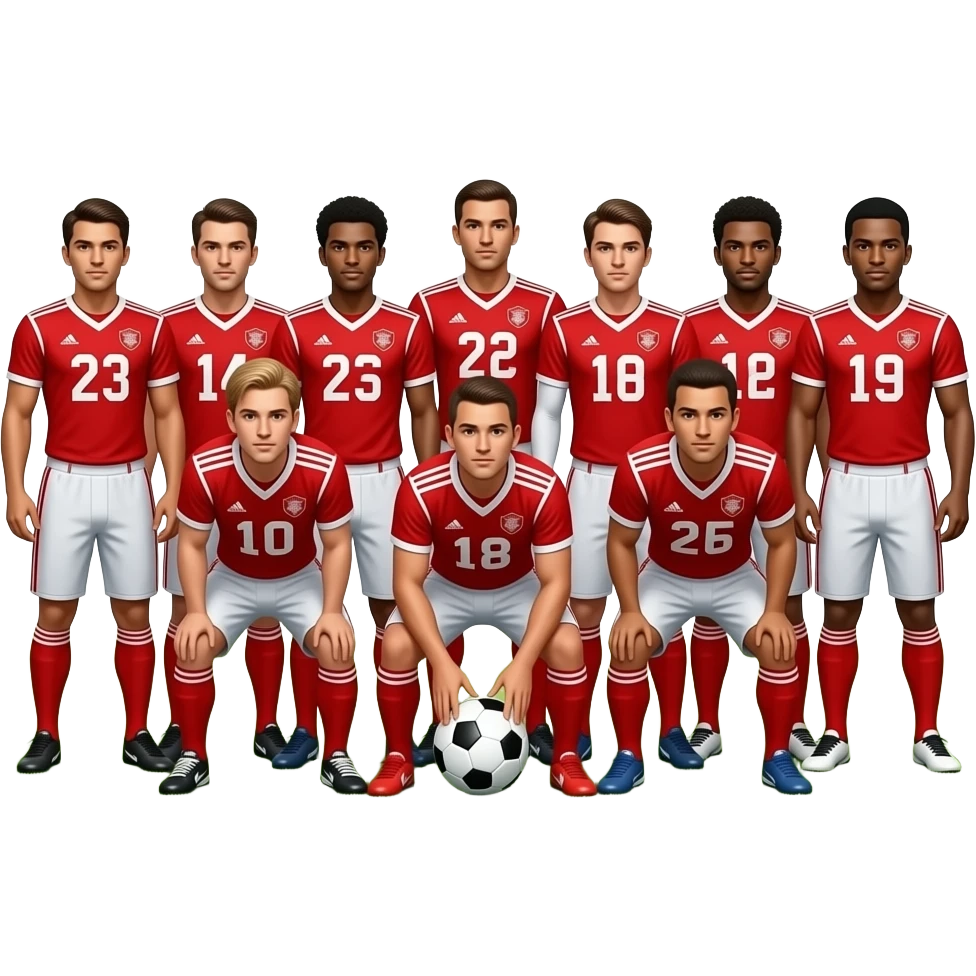 Make a football tem emoji