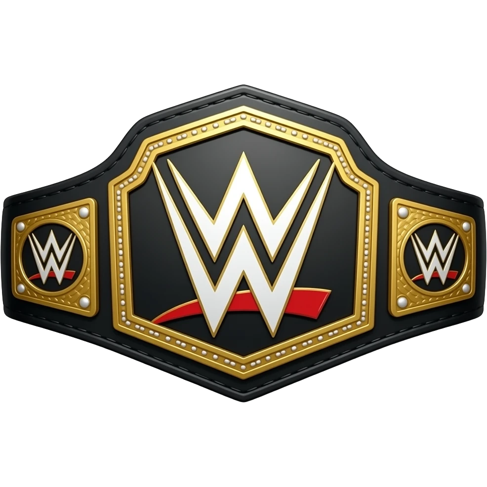 WWE Championship belt from 2005 emoji