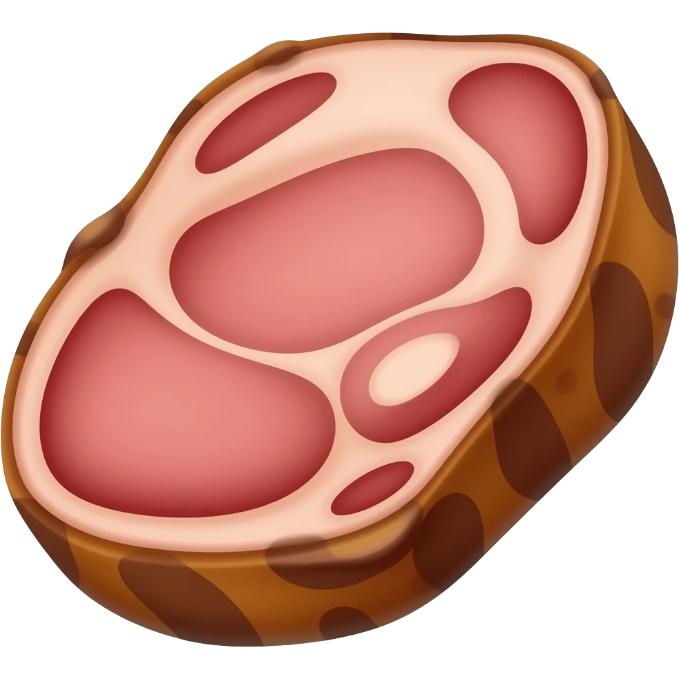 crusty meat emoji