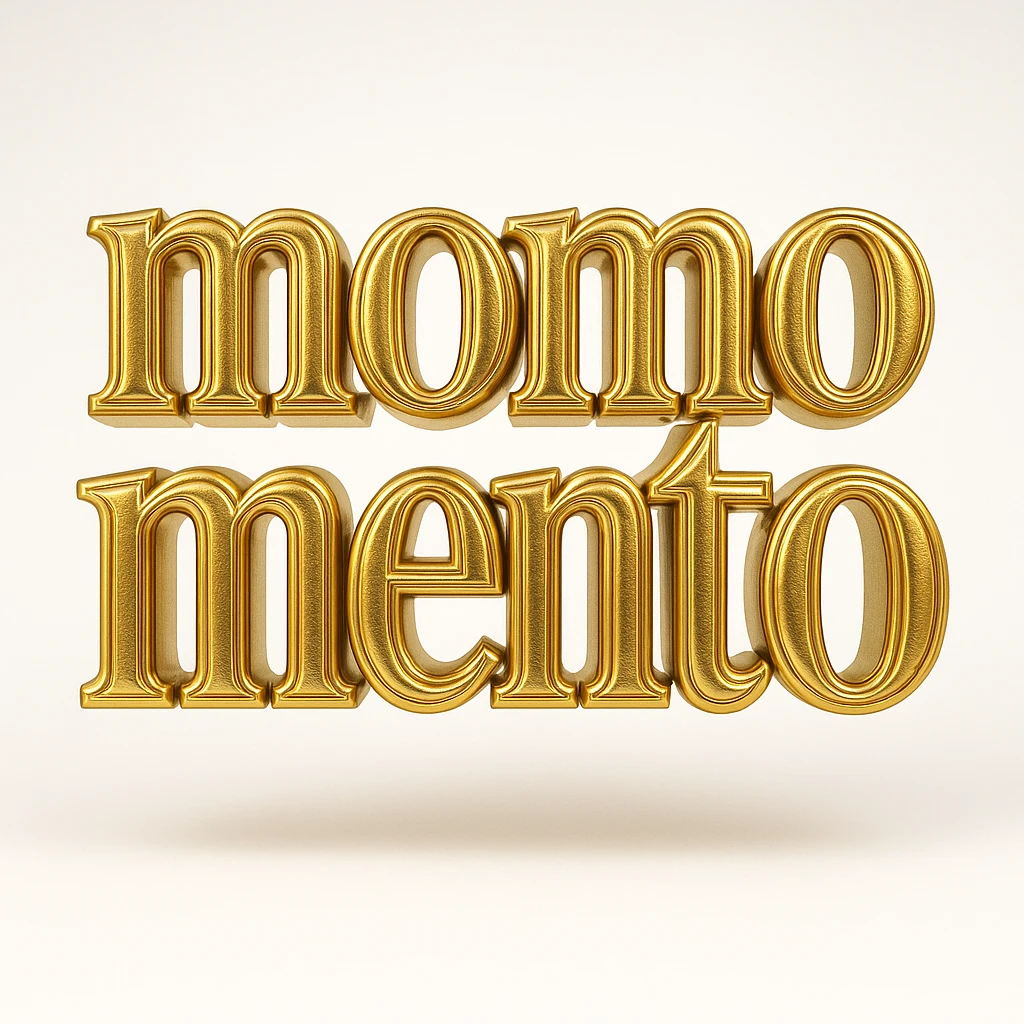 type "momento" but in front view emoji