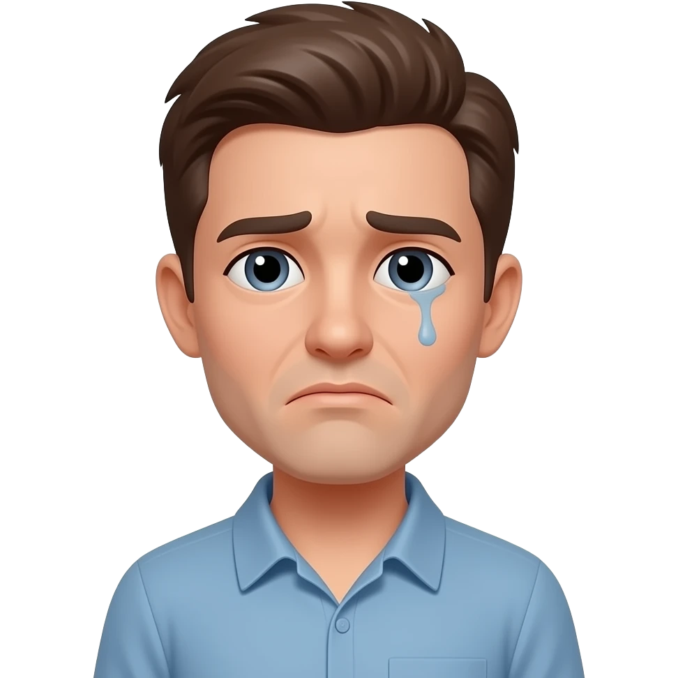 Me sad emoji
