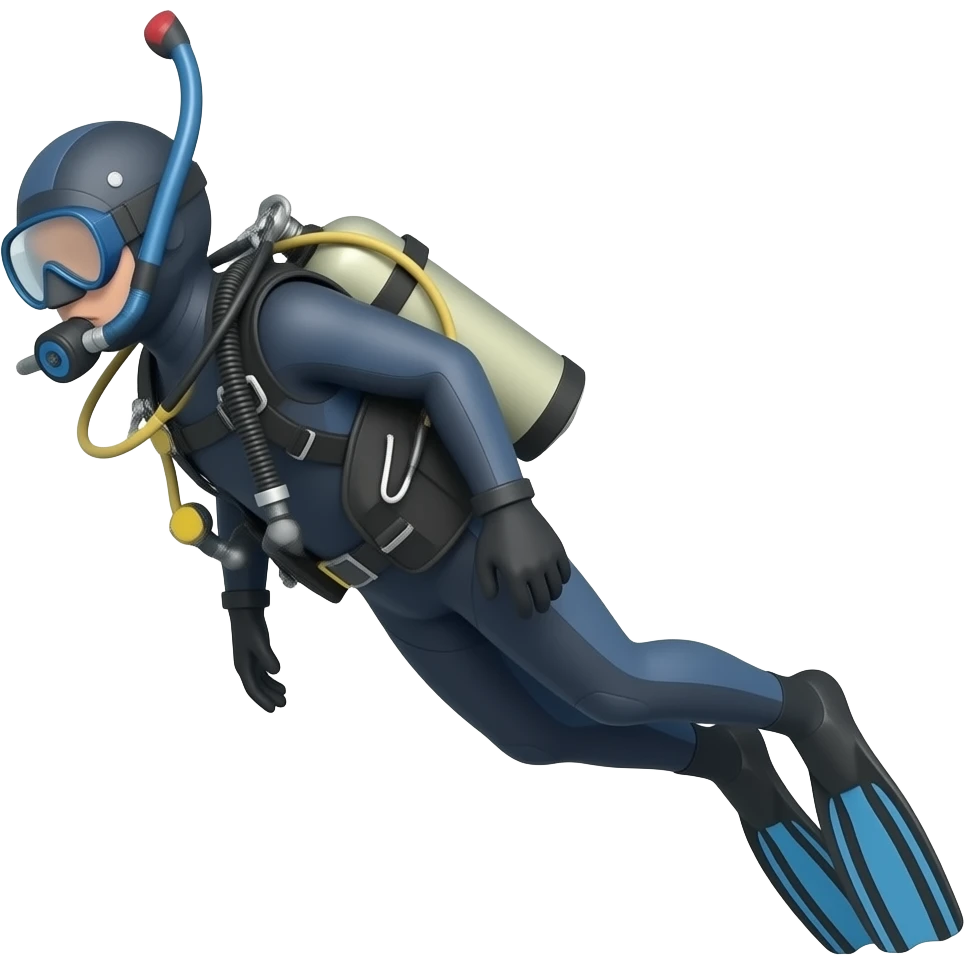 diving down towards the right emoji