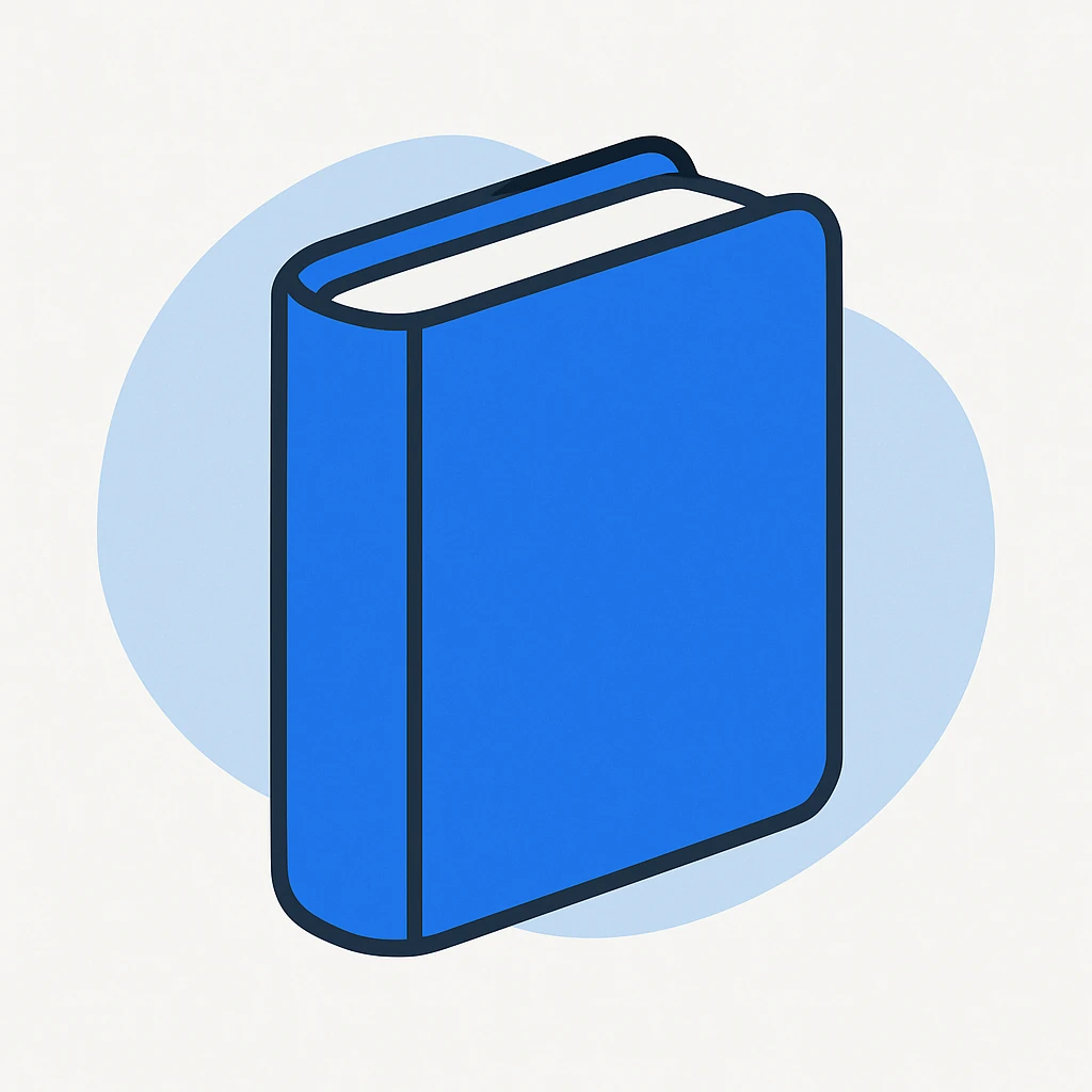 blue book emoji