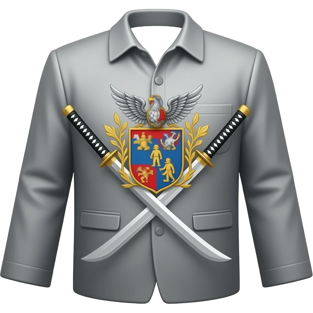 3 katanas blason emoji