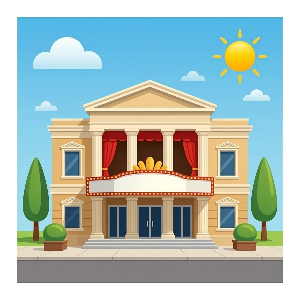 theater building emoji