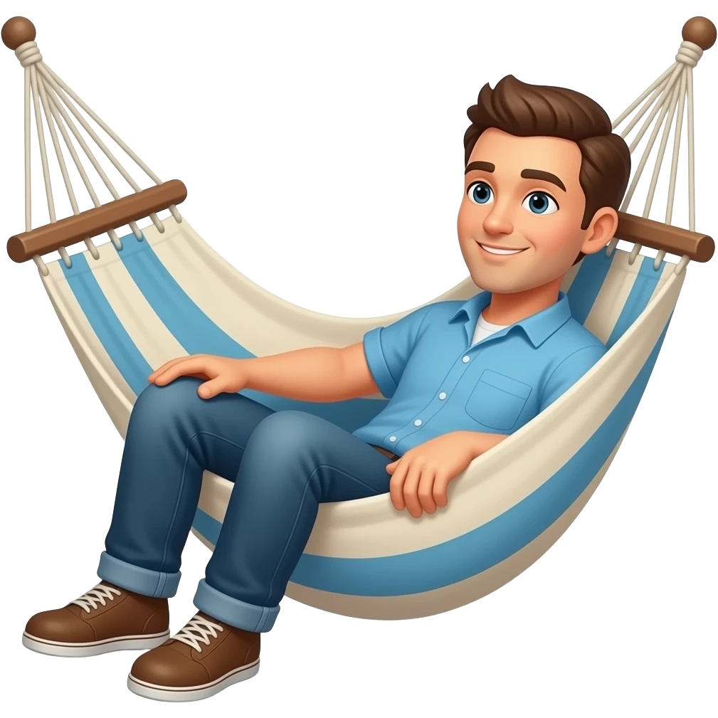 HOMBRE EN HAMACA emoji