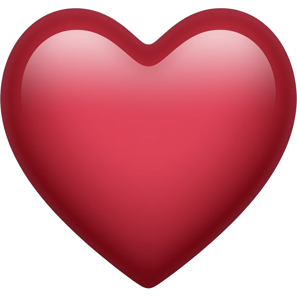 Maroon colour imoje emoji