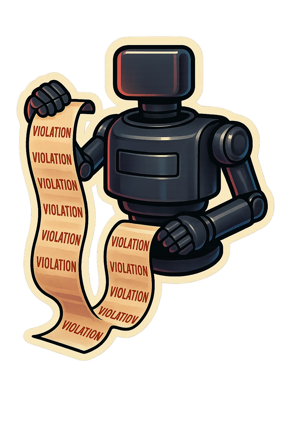 no head beuroicrat robot emoji