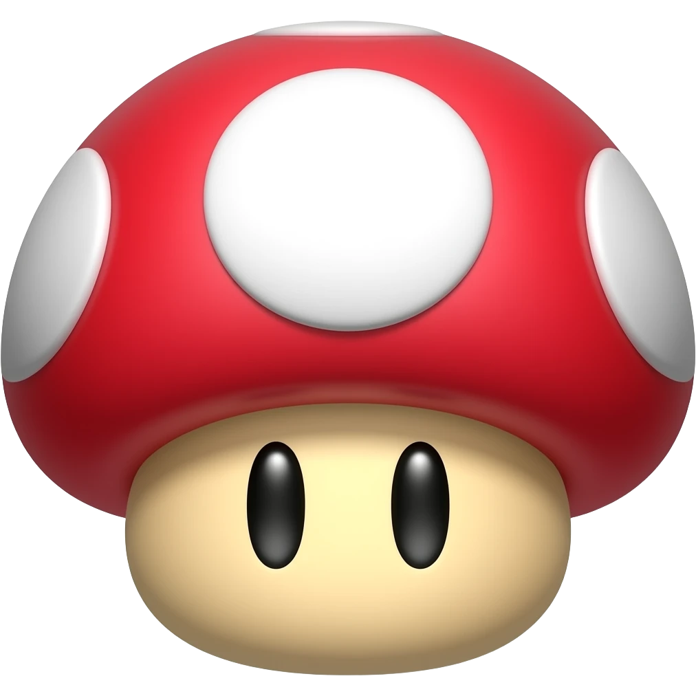 toad mushroom from mario game emoji