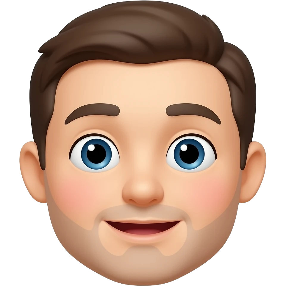 Can u make a face and do rosy cheeks cause it admires someone and then do eyebrows up but make it an animation emoji