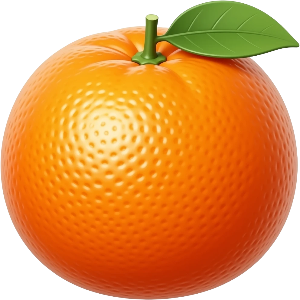 Tangerine (Orange) emoji