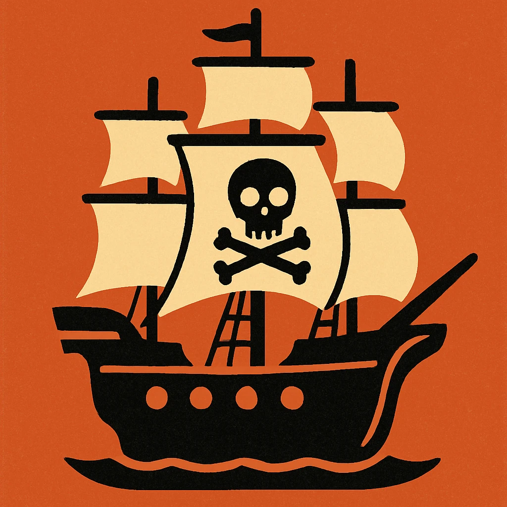 pirate ship emoji