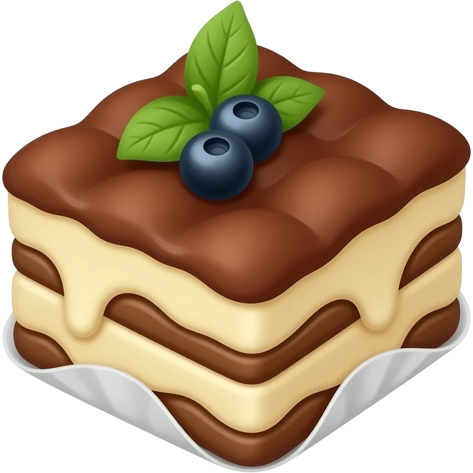 Tiramisu emoji