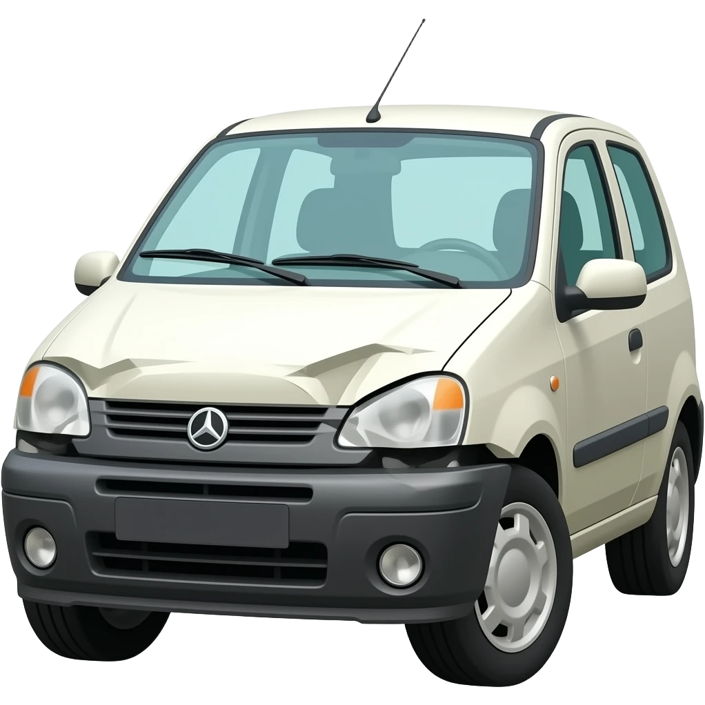 fiat panda car crash emoji