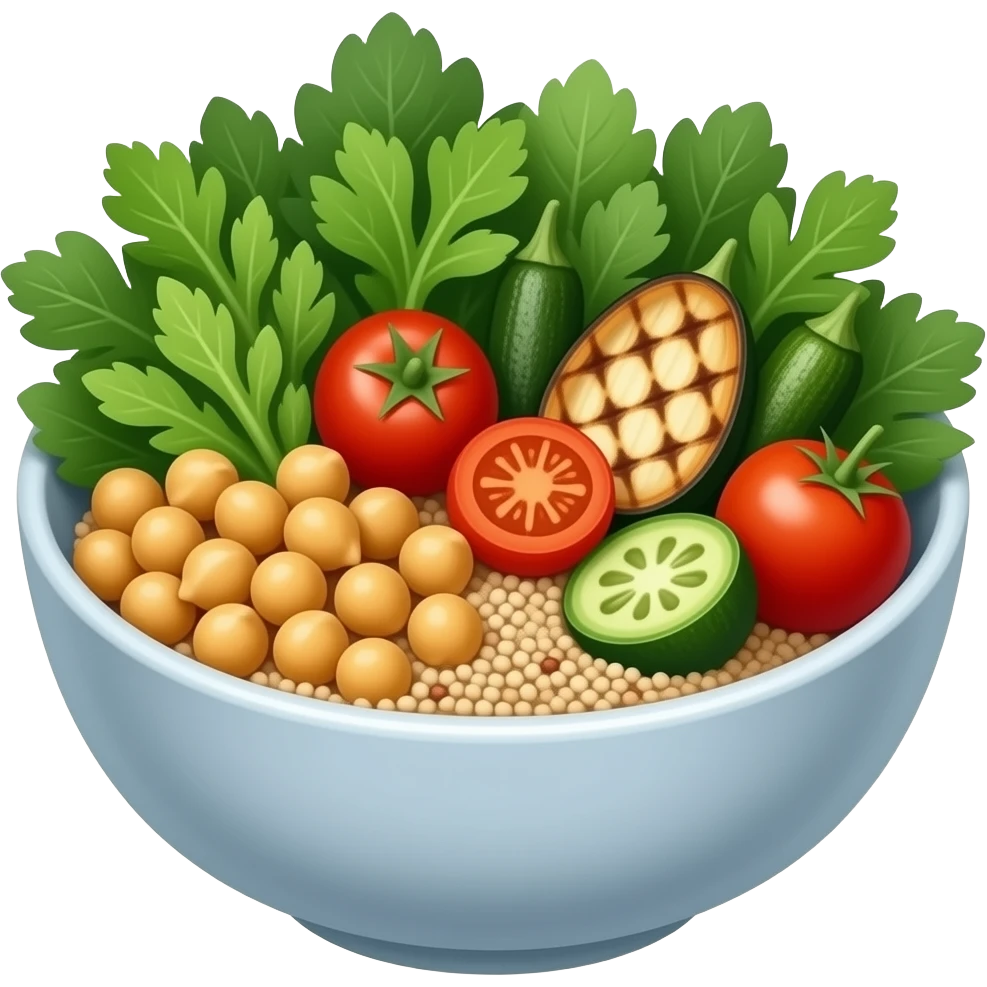 plant based food emoji
