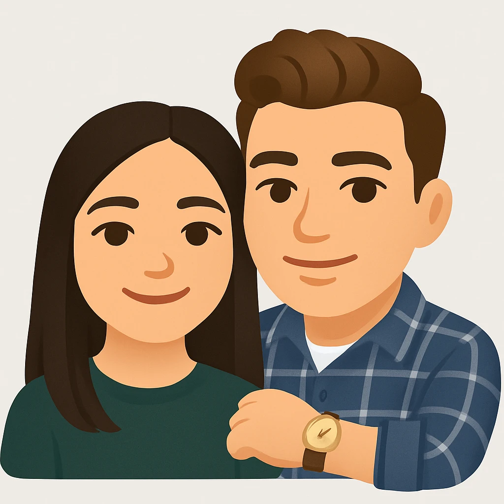 This is my boyfriend and I, make us into an emoji  emoji