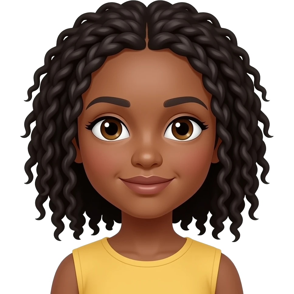 black girl emoji