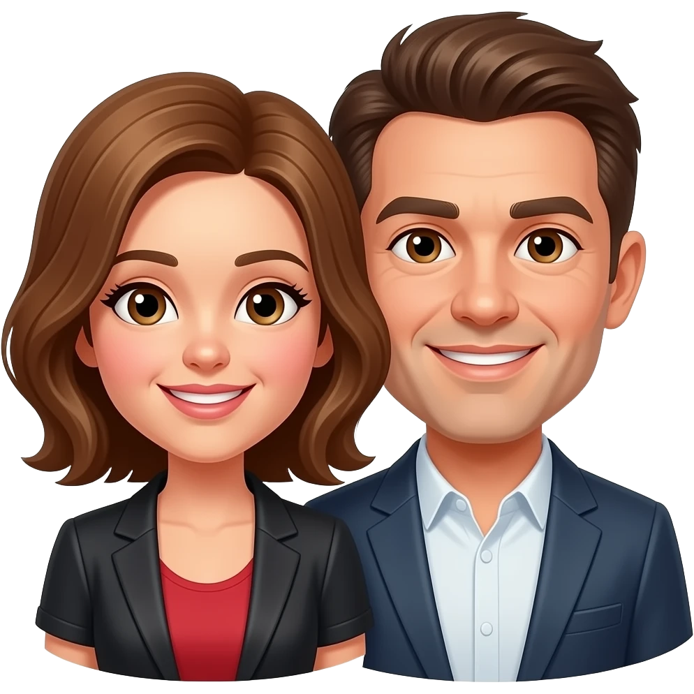 2 amoureux très fort emoji