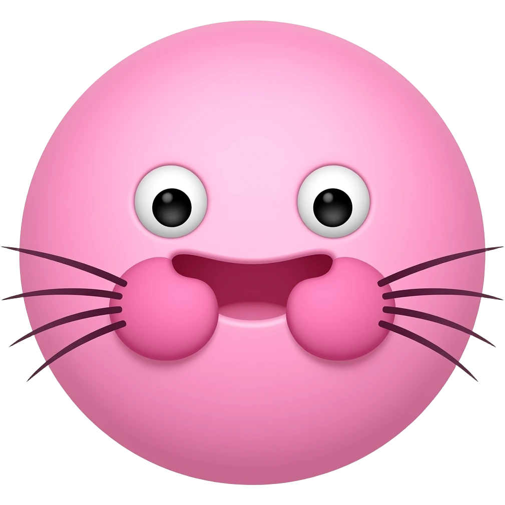 Pink pusssy emoji