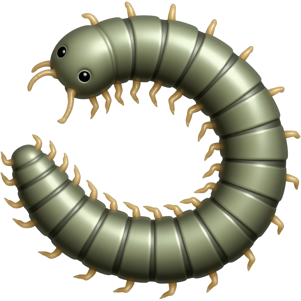 Centipede emoji