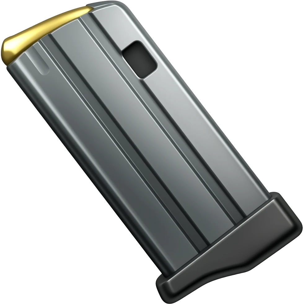 Pistol magazine emoji