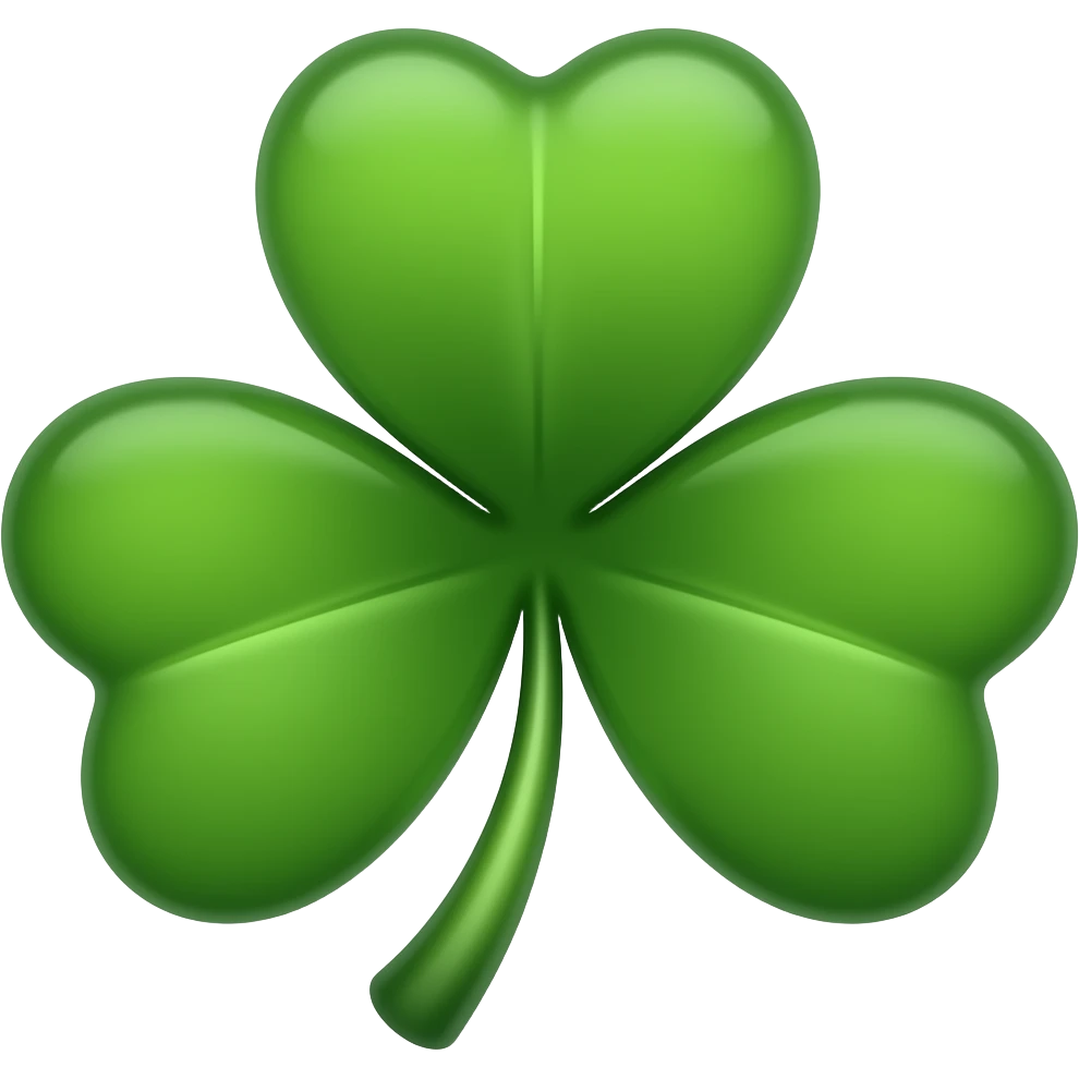Add Green shamrock ☘️ emoji