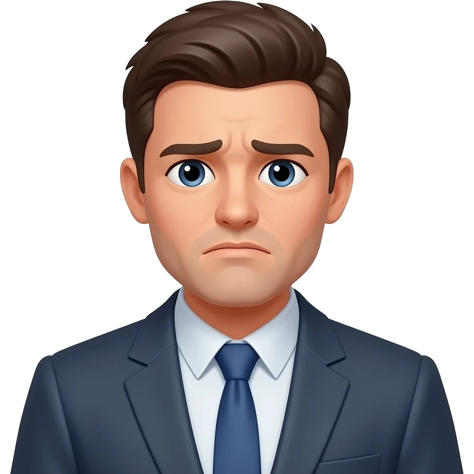 stressed, over worked emoji