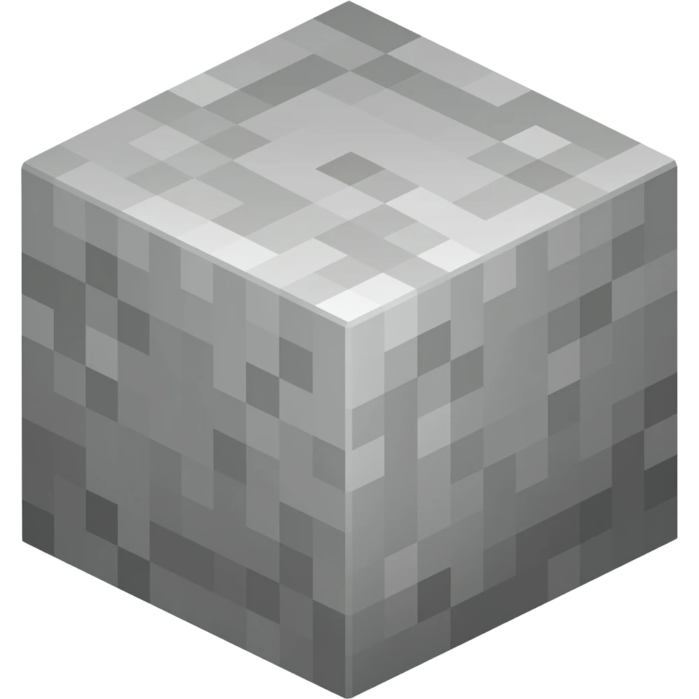 Make me a concrete pixleated minecraft block? emoji