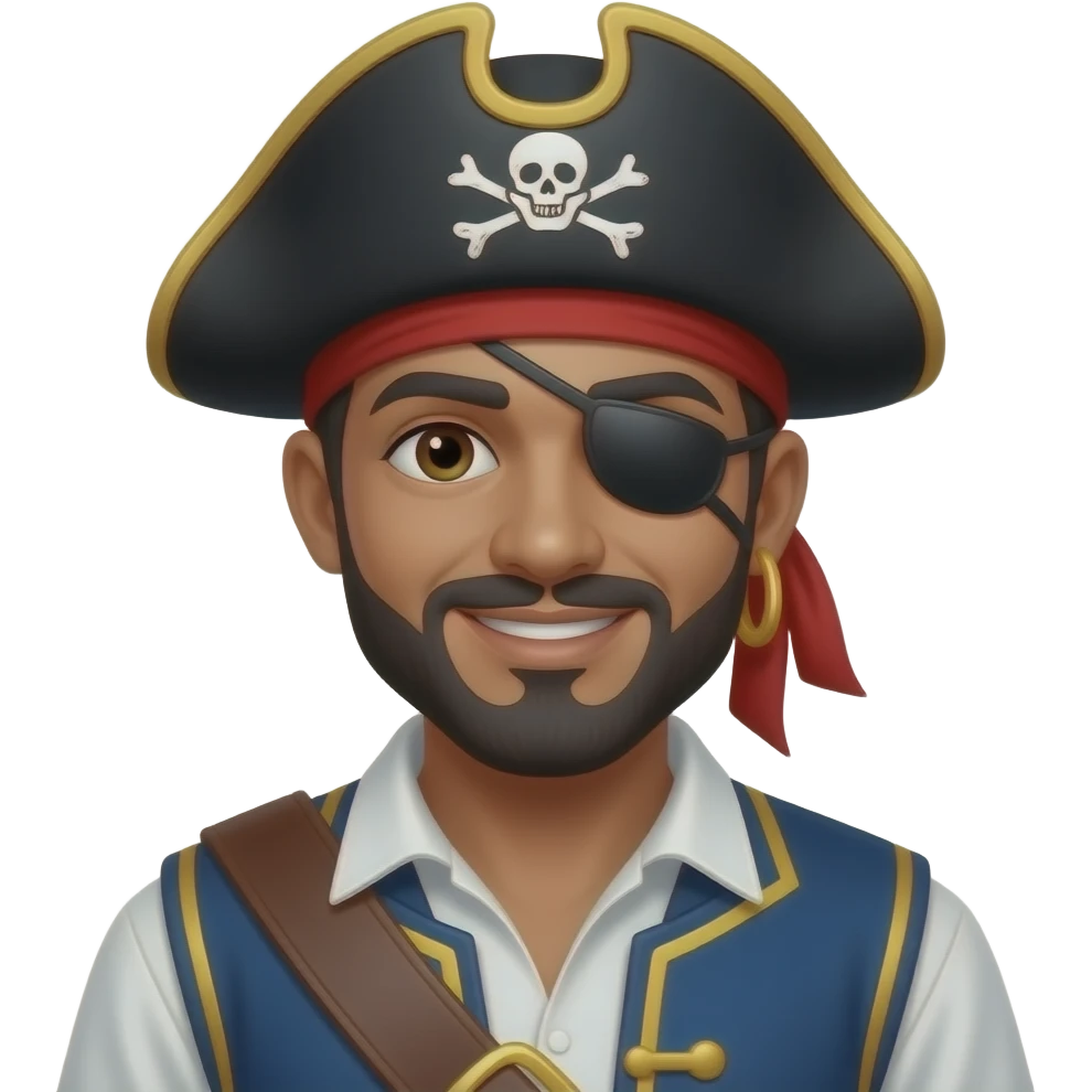 Somalian Pirate emoji